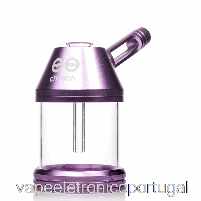 Vape Eletrônico Cheech Vidro Metal óleo Pode Borbulhador Roxo